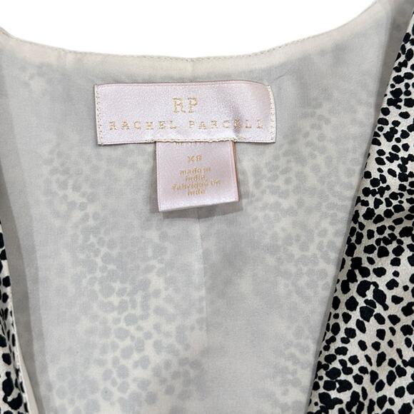 Rachel Parcell Cheetah Print Satin Wrap Dress - Picture 3 of 8
